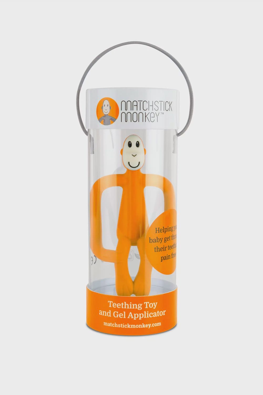 Matchstick Monkey Bijtring Orange