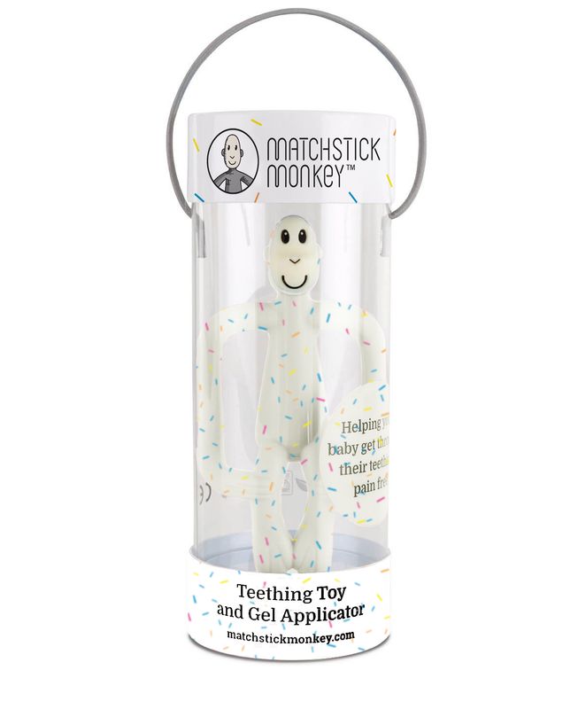 Matchstick Monkey Bijtring Confetti Cream