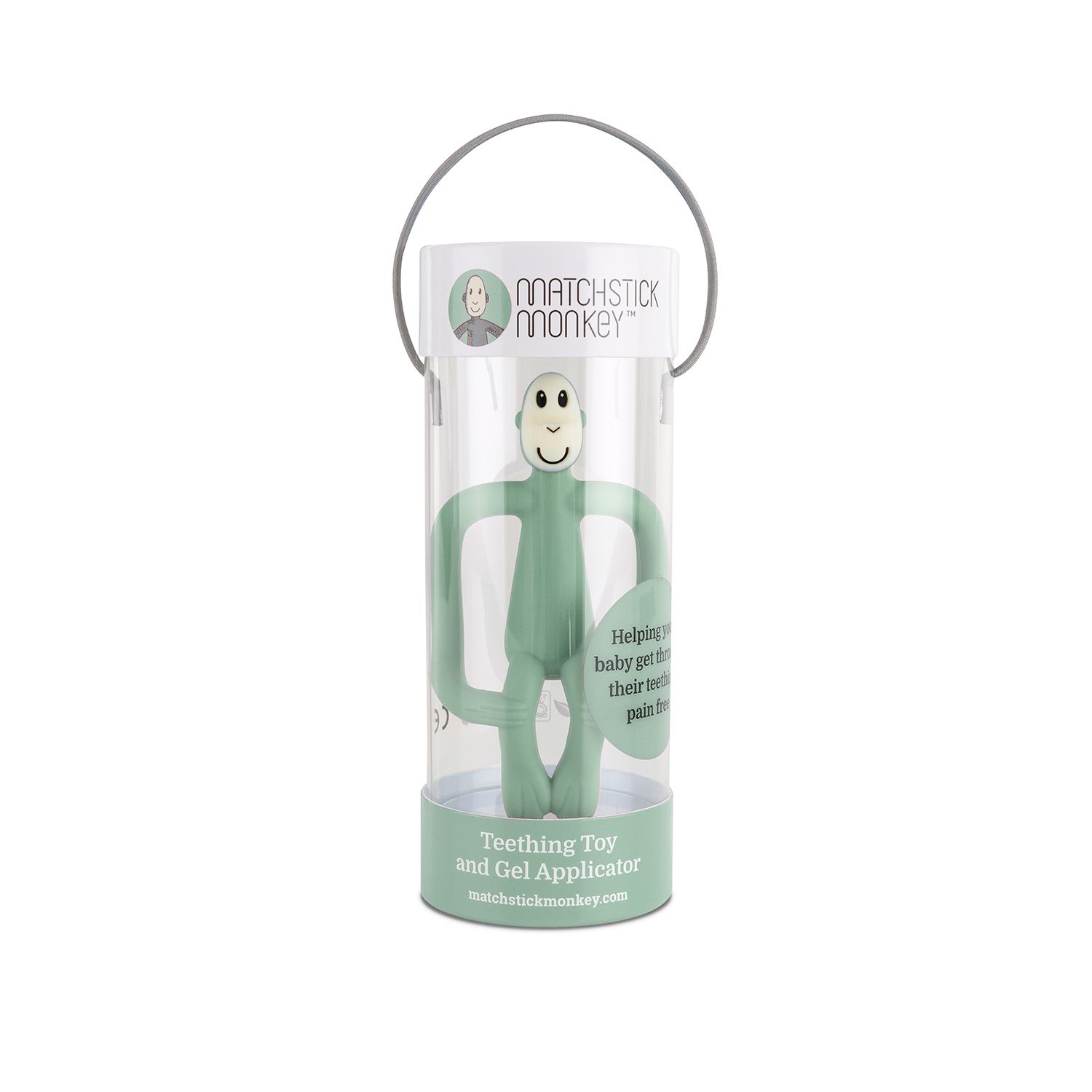 Matchstick Monkey Bijtring Mint Green