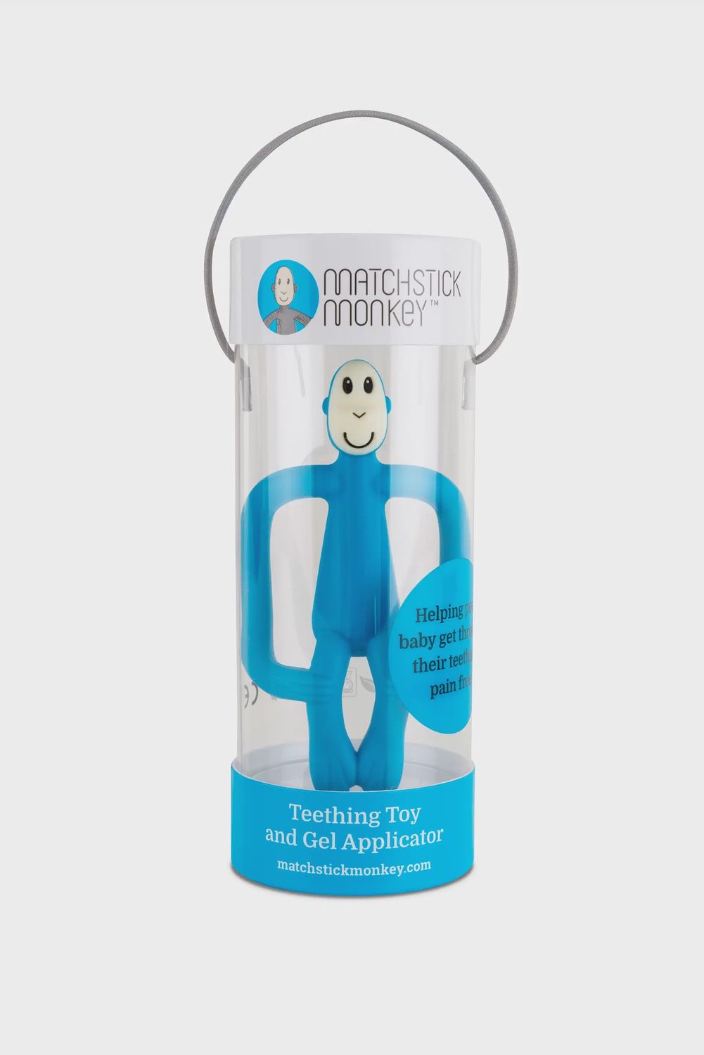 Matchstick Monkey Bijtring Blue