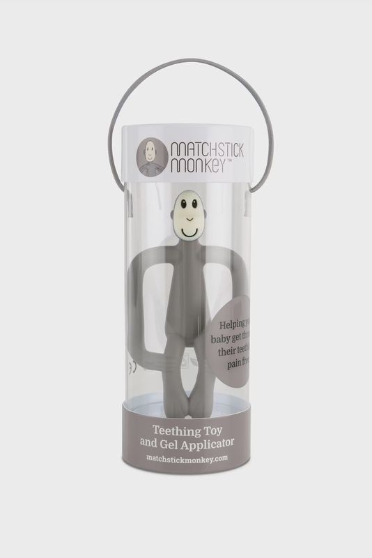 Matchstick Monkey Bijtring Grey