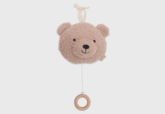 Jollein Muziekhanger Teddy Bear - rose