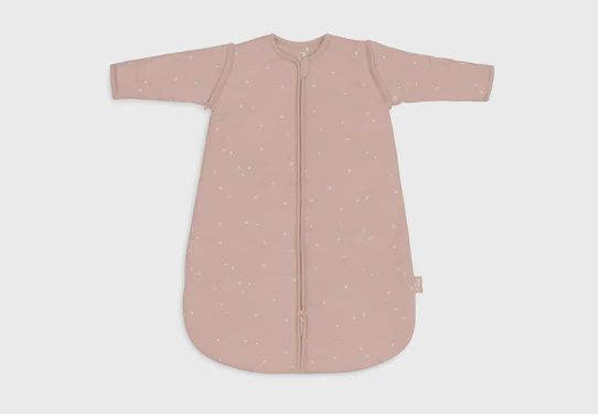 Jollein Winter slaapzak met afritsbare mouwen Twinkling Wild Rose 60cm