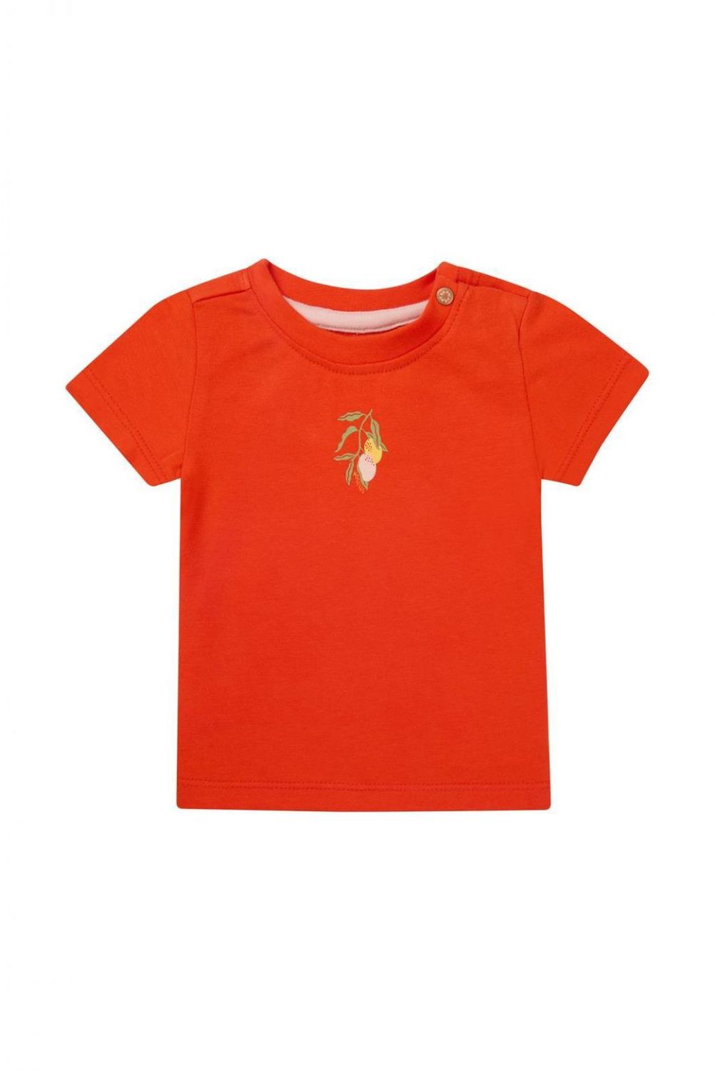 Noppies Girls Tee Minkler short sleeve Spicy Orange