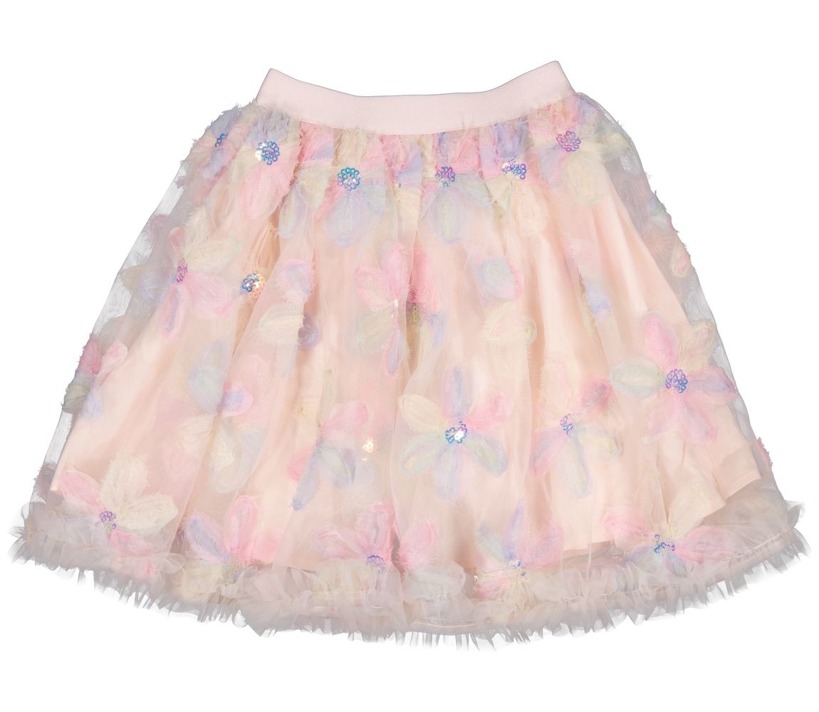 MarMar Solvig Rainbow Flower tulle skirt