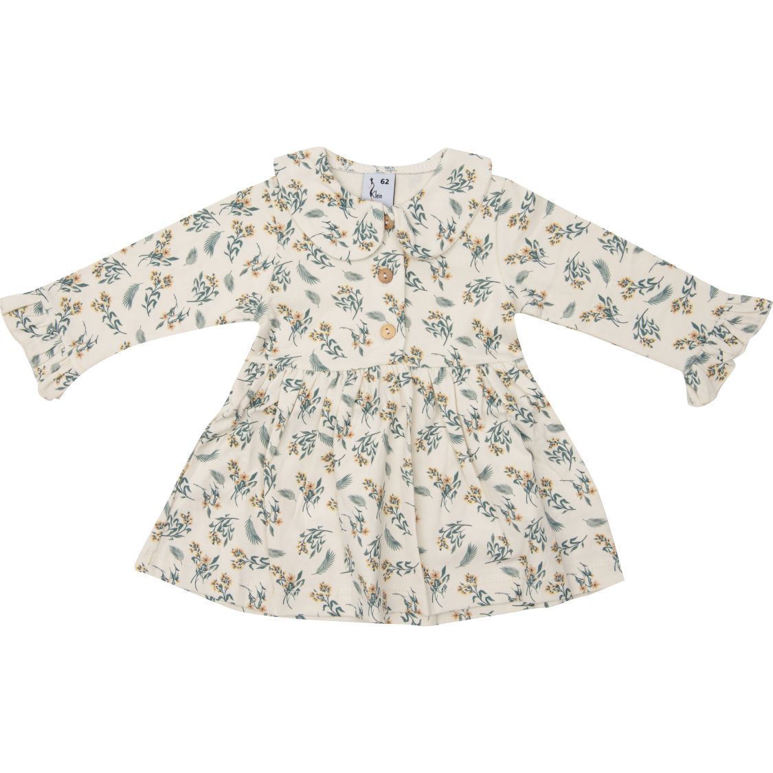 Klein Dress Collar AOP Tropical Flower