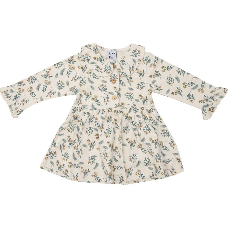 Klein Dress Collar AOP Tropical Flower