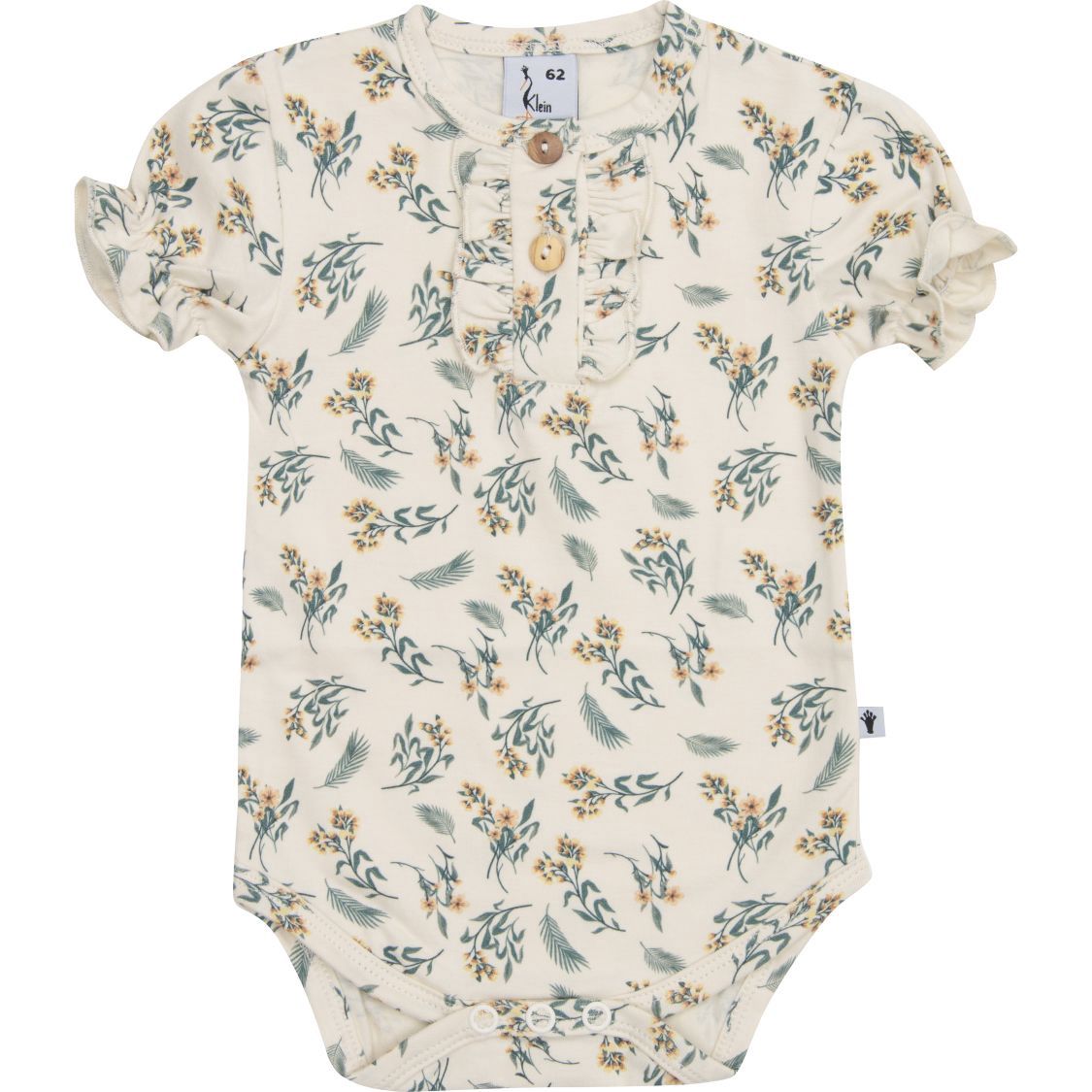 Klein Body Ruffle AOP Tropical Flower