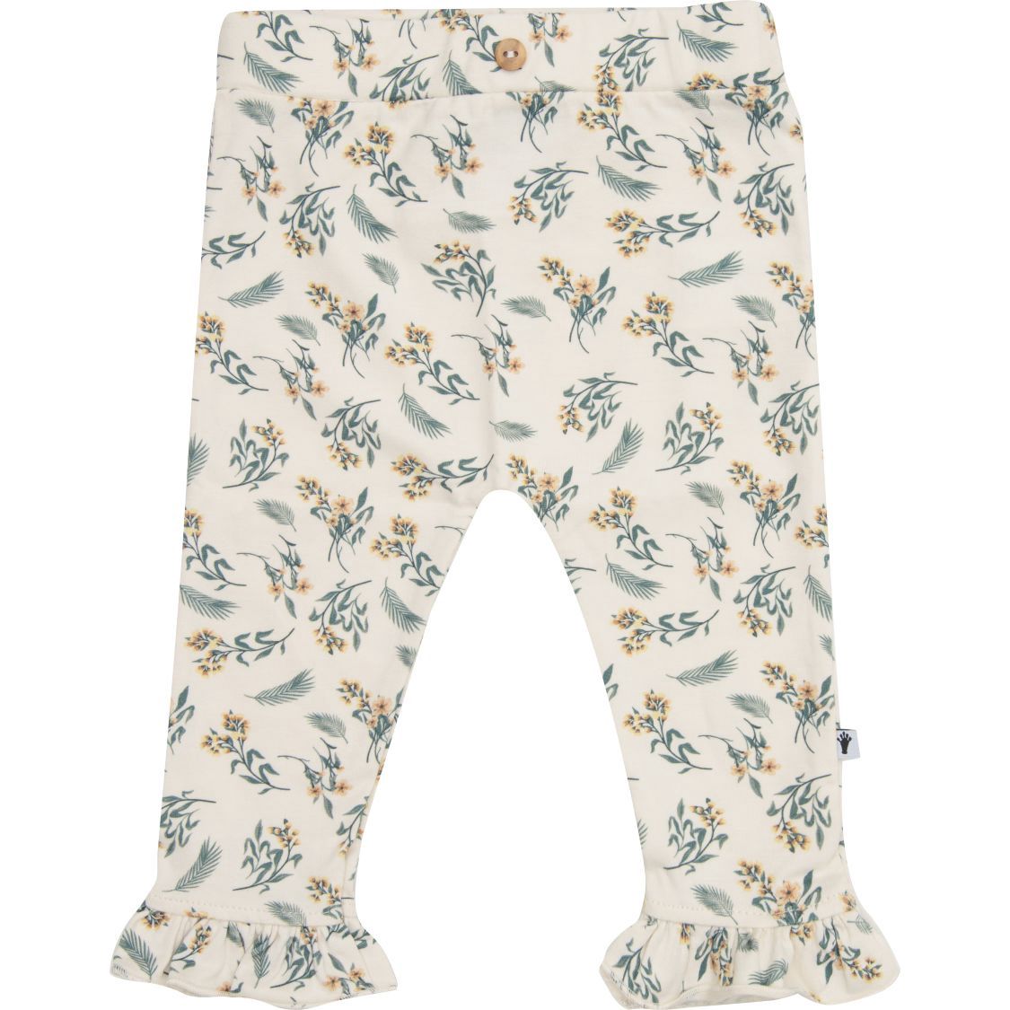 Klein Trouser Ruffle AOP Tropical Flower
