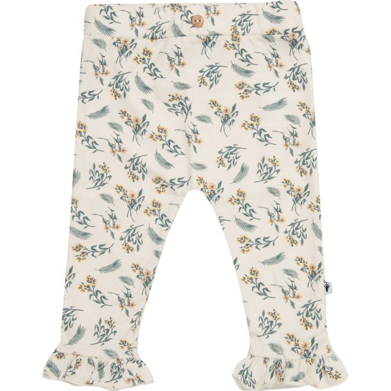 Klein Trouser Ruffle AOP Tropical Flower