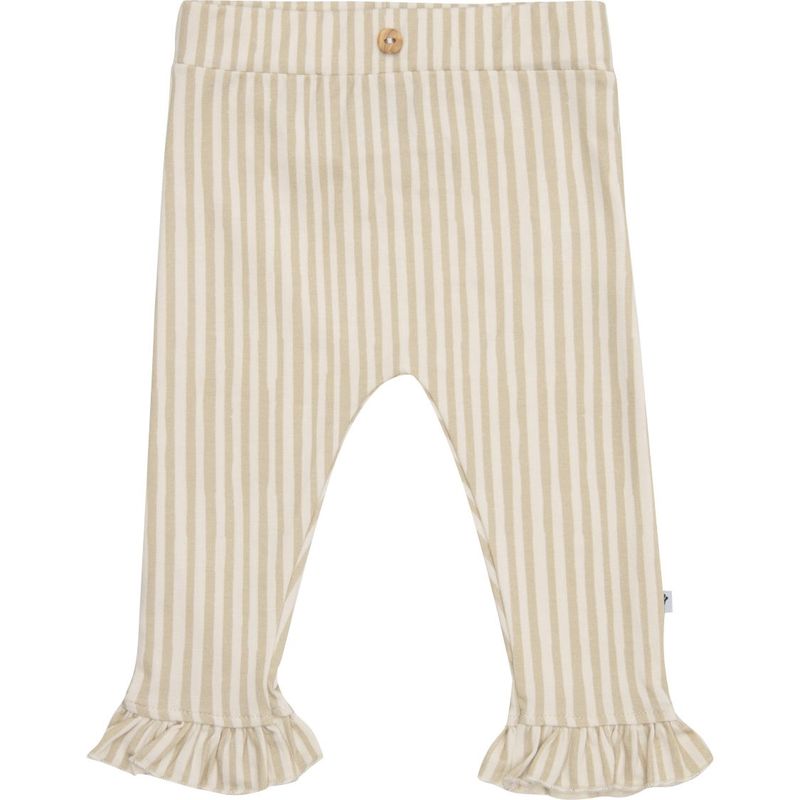Klein Trouser Ruffle AOP Vertical Stripe
