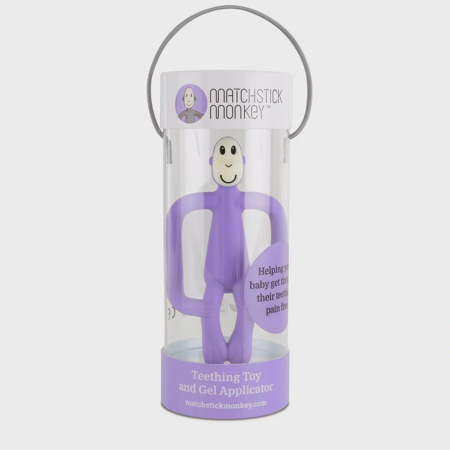 Matchstick Monkey Bijtring Purple