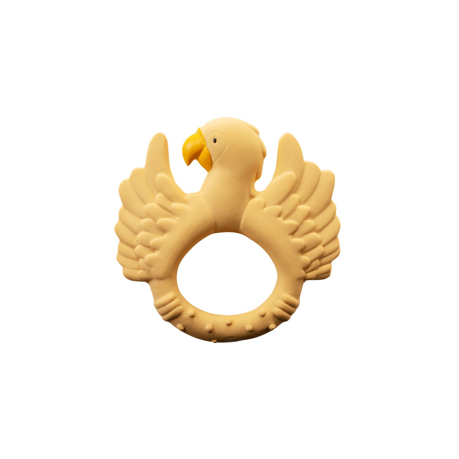 Natruba Teether Parrot Yellow