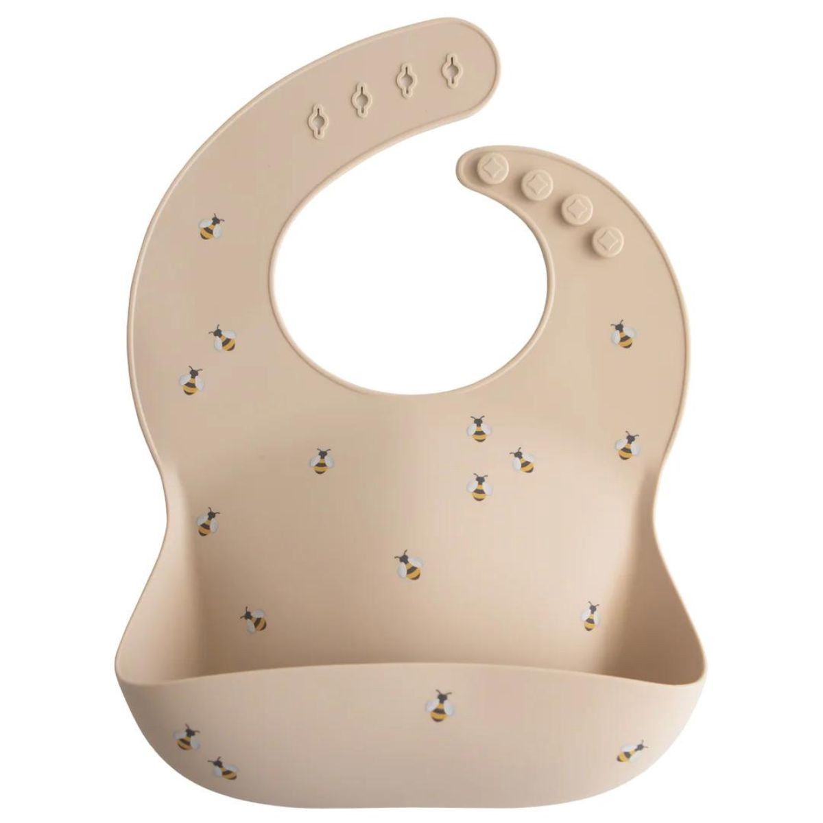 Mushie Silicone Bib Bees