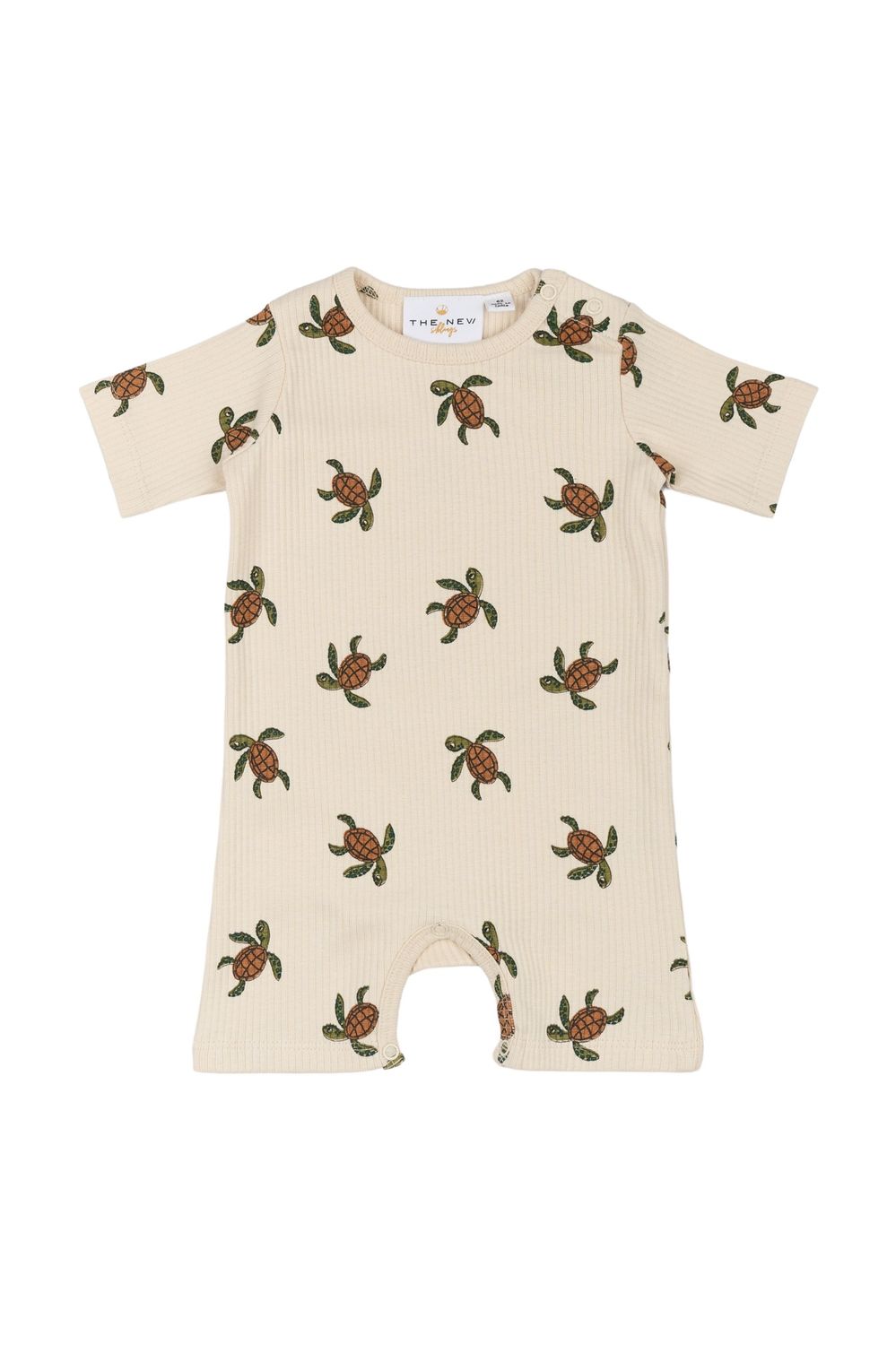THE NEW SIBLINGS Owen S_S Rib Jumpsuit