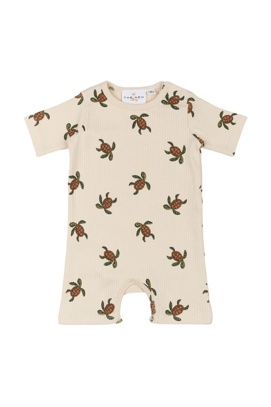 THE NEW SIBLINGS Owen S_S Rib Jumpsuit