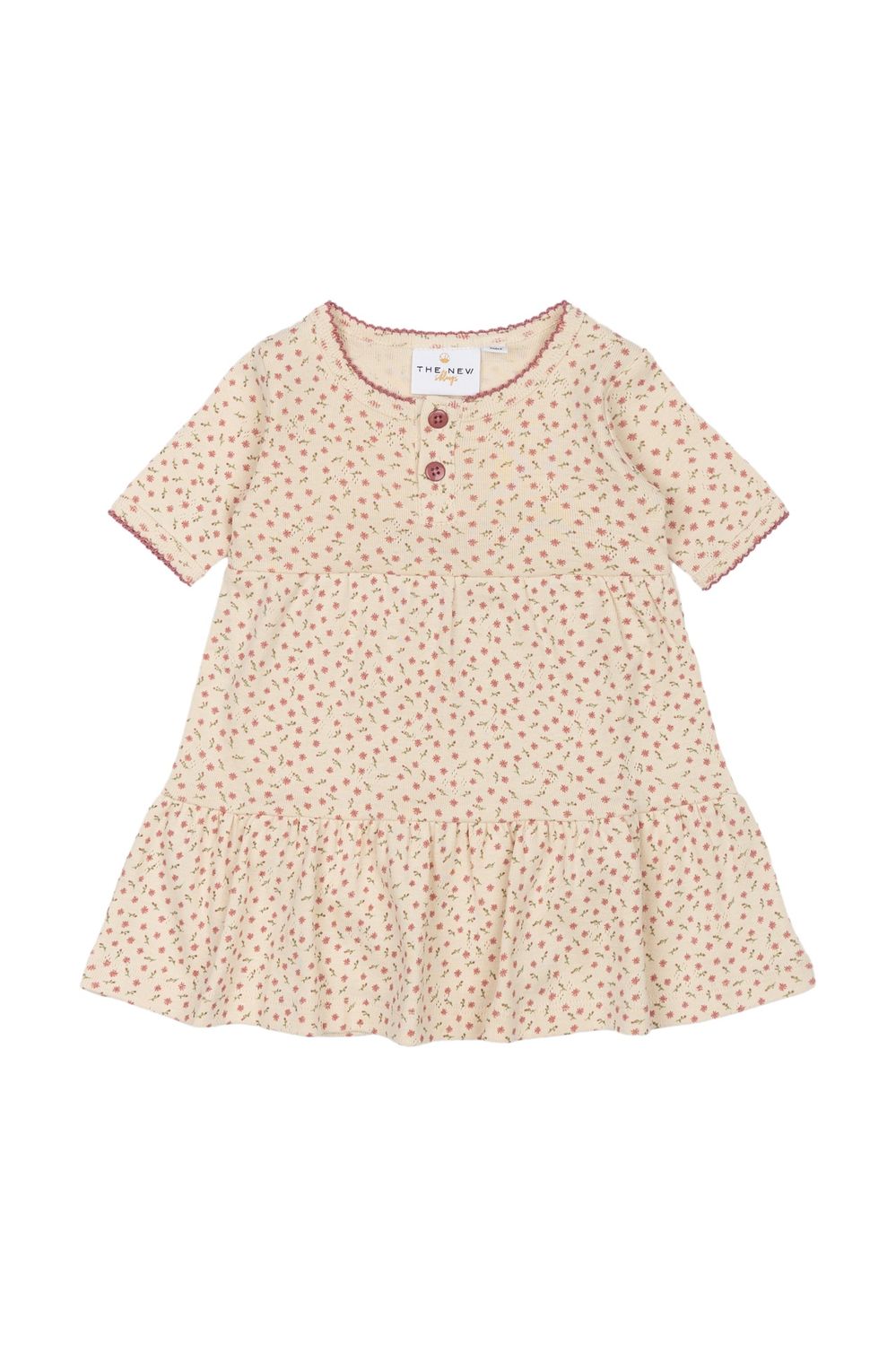 THE NEW SIBLINGS Odette S_S Pointelle Bodydress