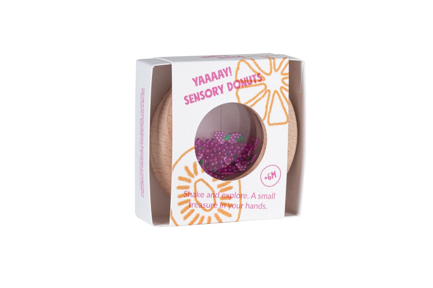Petit Boum - Sensorische Donut - Druiven