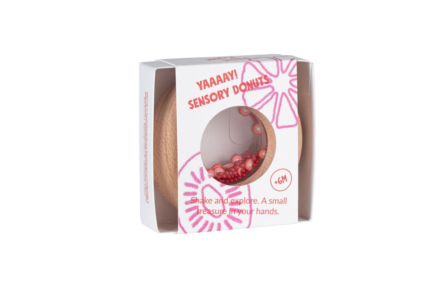 Petit Boum - Sensorische Donut - Tomaten
