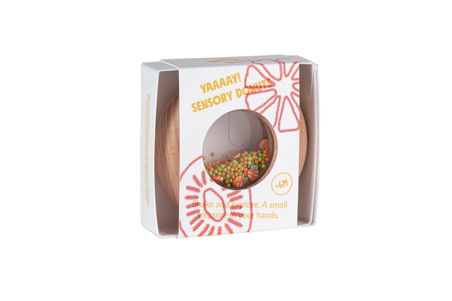 Petit Boum - Sensorische Donut - Wortels