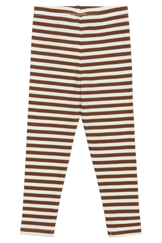 THE NEW SIBLINGS Fro Rib Leggings Toffee