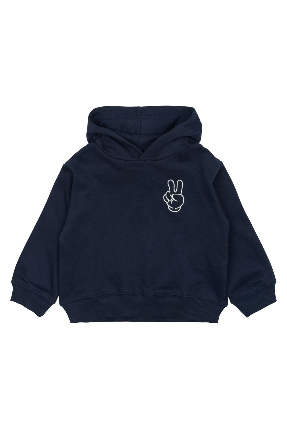 THE NEW SIBLINGS Petey OS Hoodie Navy Blazer