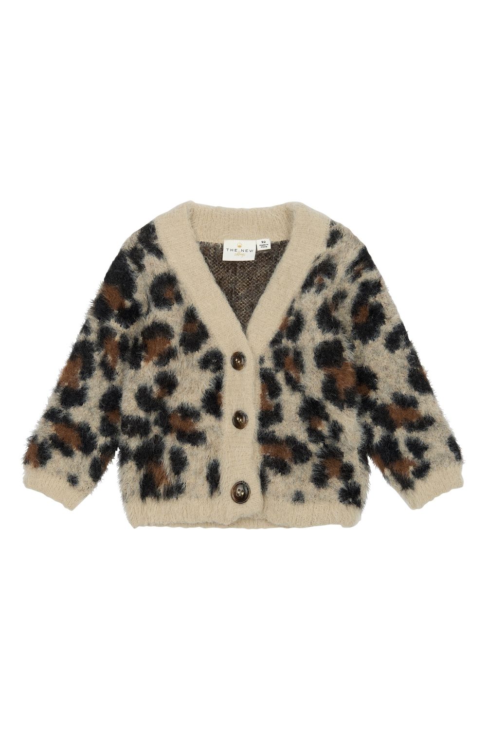 THE NEW SIBLINGS Pamela Jacquard Cardigan