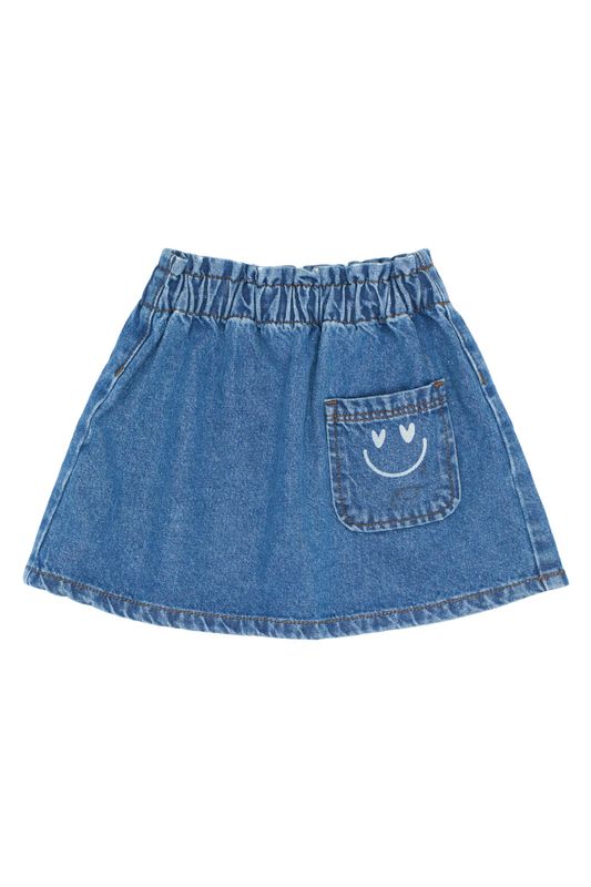 THE NEW SIBLINGS Pida Denim Skirt