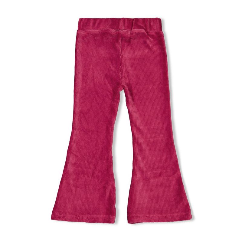 Jubel Flared broek velours rib - Shine Bright Violet