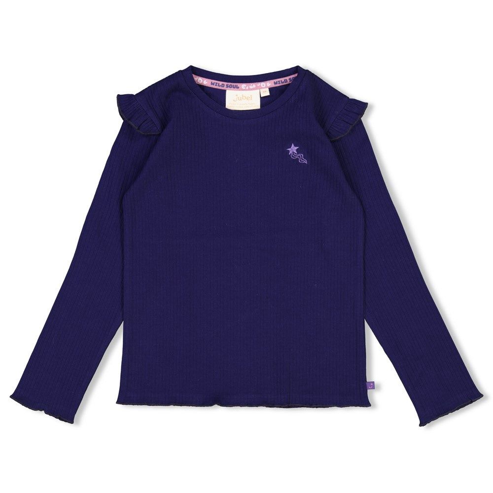 Jubel Longsleeve rib - Wild Soul Indigo