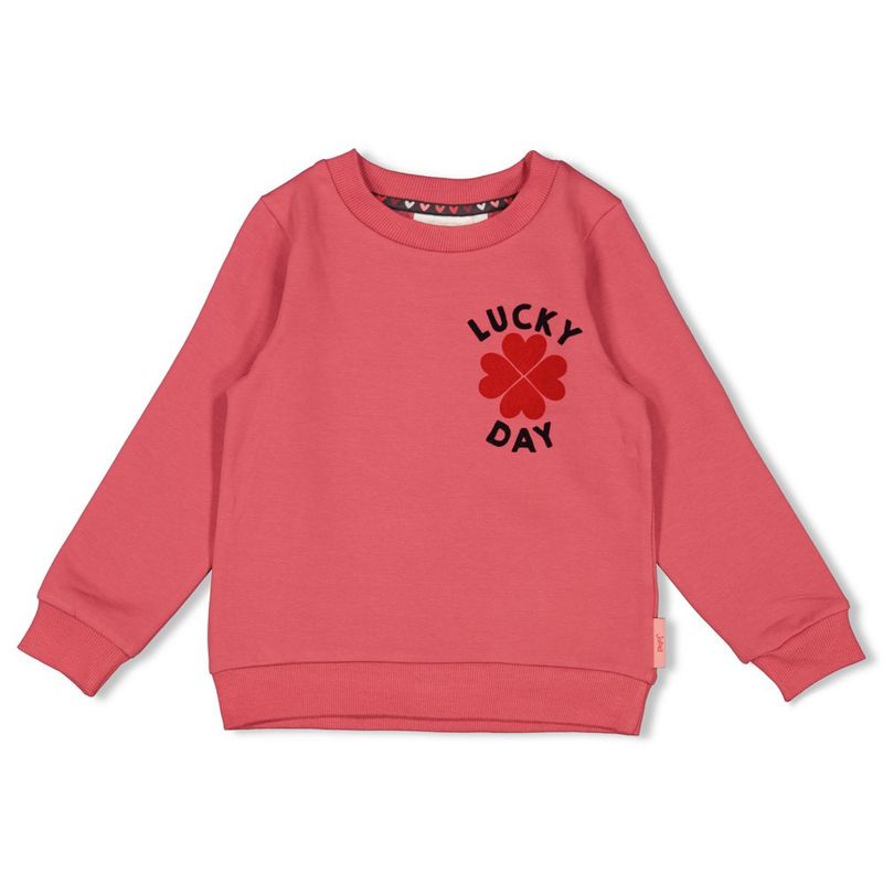Jubel Sweater - Queen Of Hearts Roze