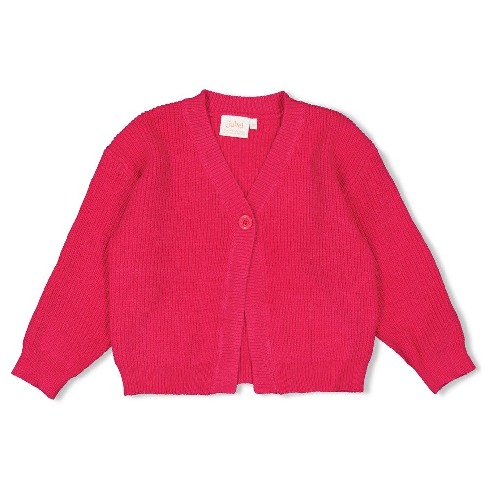 Jubel Vest gebreid - Shine Bright Roze