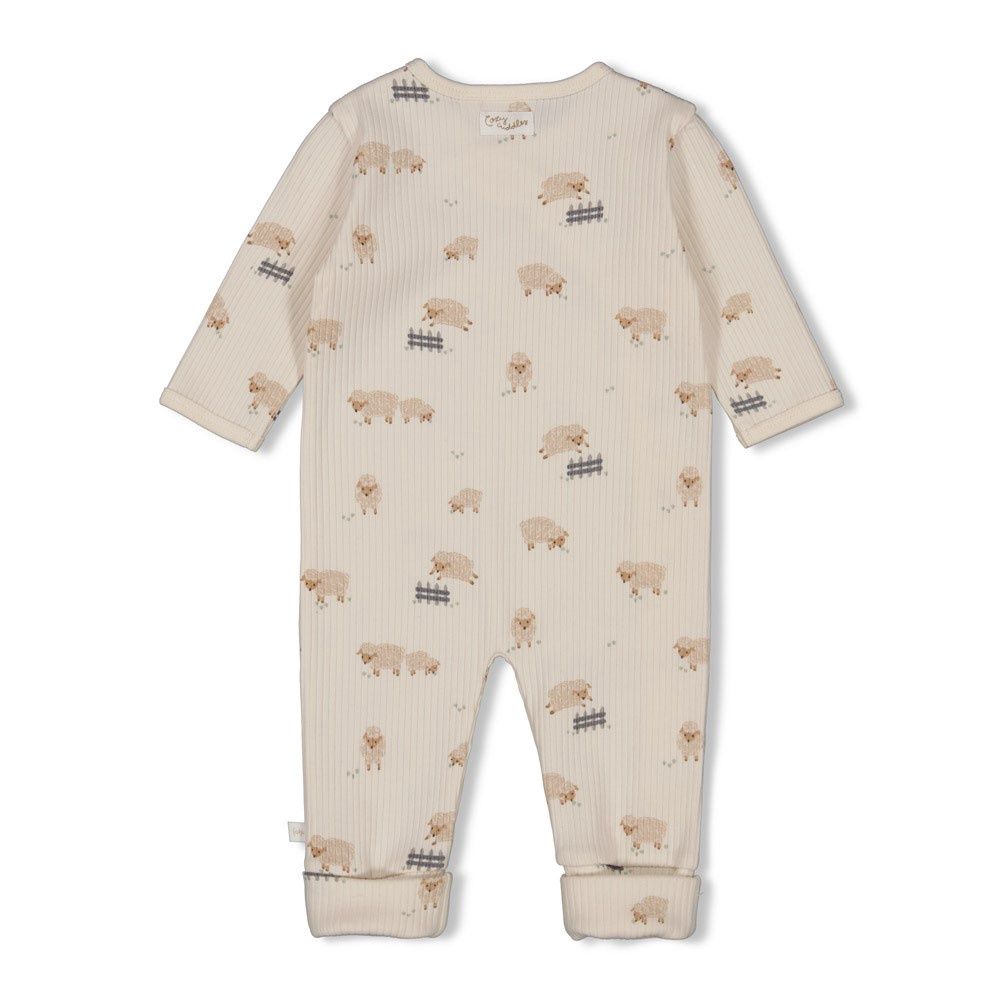 Feetje Pak omslagvoet rib AOP - Sleepy Sheepy