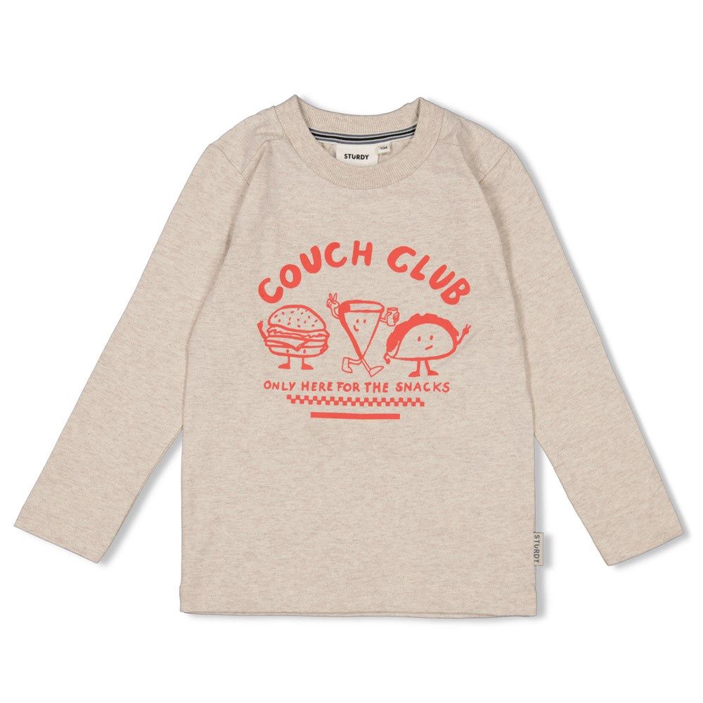 Sturdy Longsleeve - Couch Club Offwhite melange