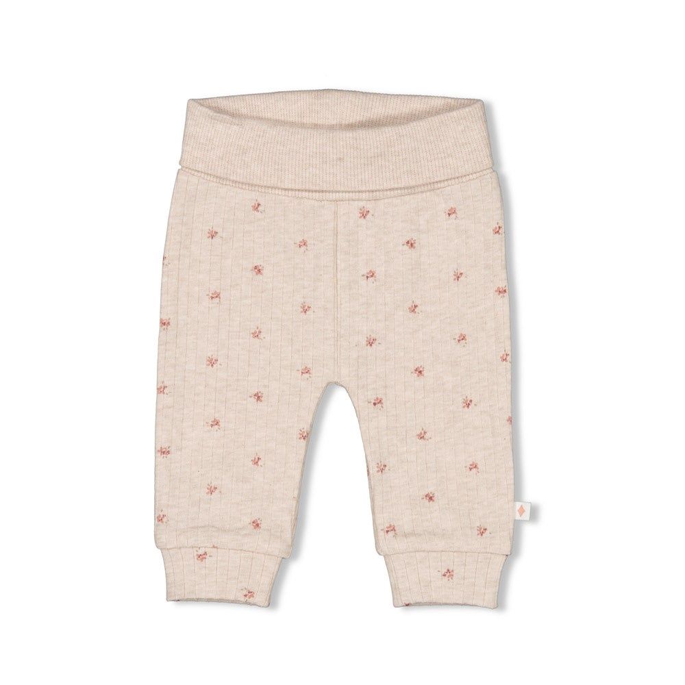 Feetje Broek rib AOP - Morning Sun