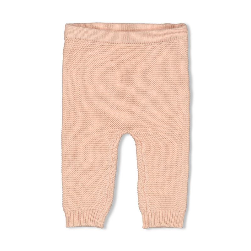 Feetje Broek gebreid - The Knits Roze