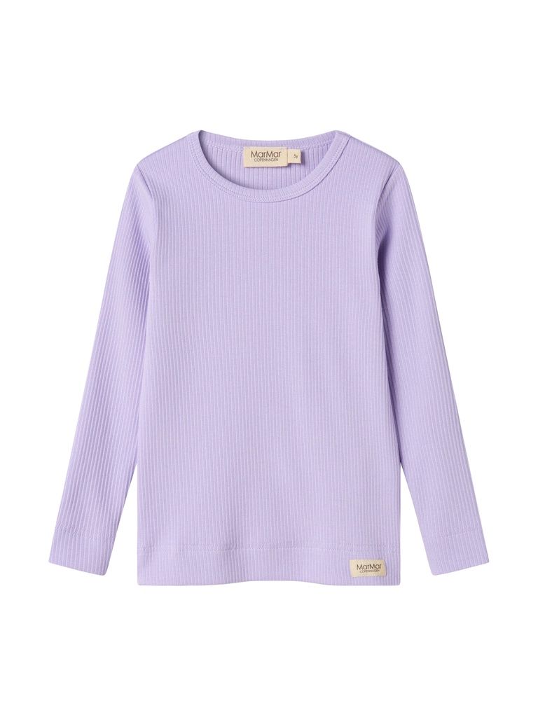 MarMar Plain Tee LS T-shirts Soft Lavender