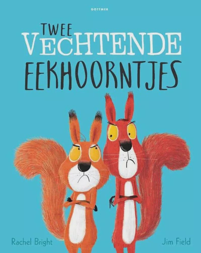 Twee vechtende Eekhoorntjes 3+