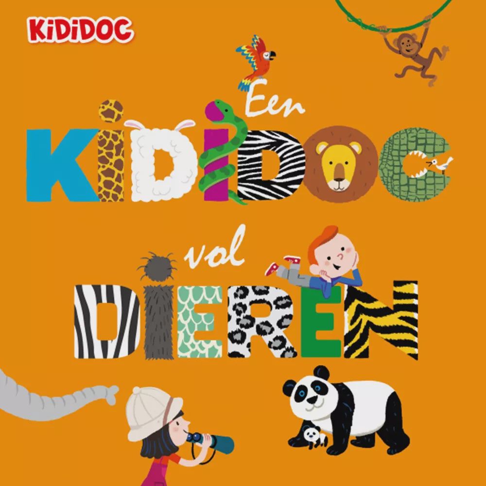 Kartonboek: Een kididoc vol dieren. 4+
