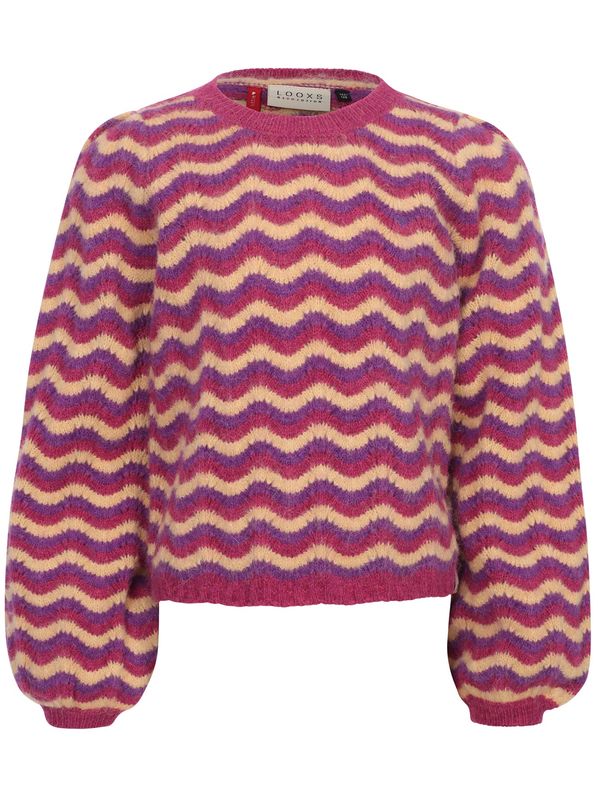 LOOXS  Little knit sweater multi stripe