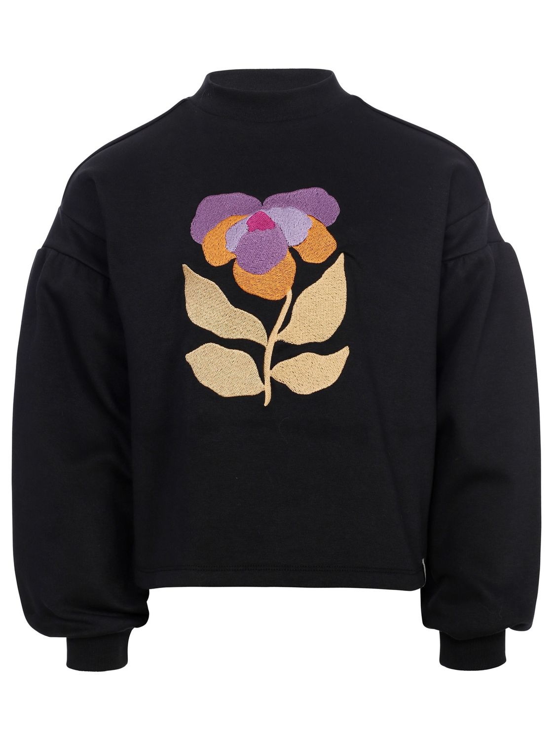 LOOXS  Little interlock sweater Graphite
