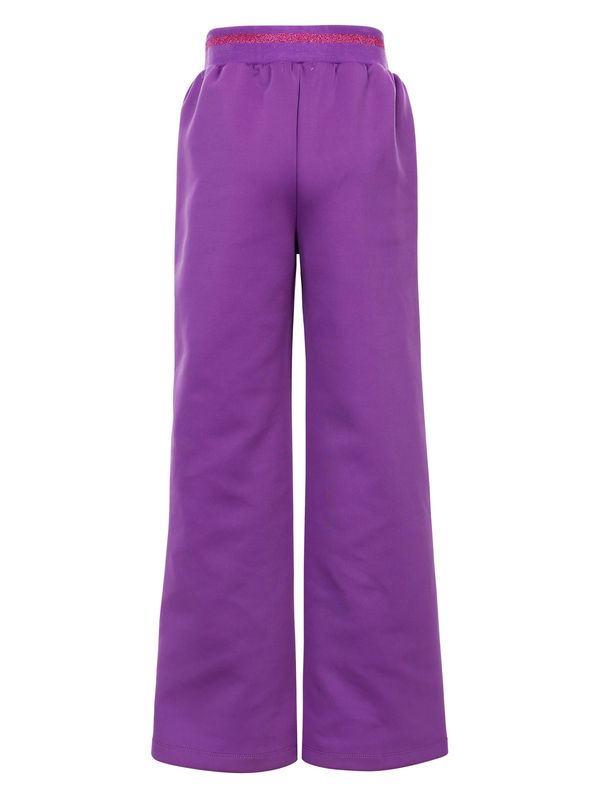 LOOXS  Little sporty scuba sweat pants Violet purple