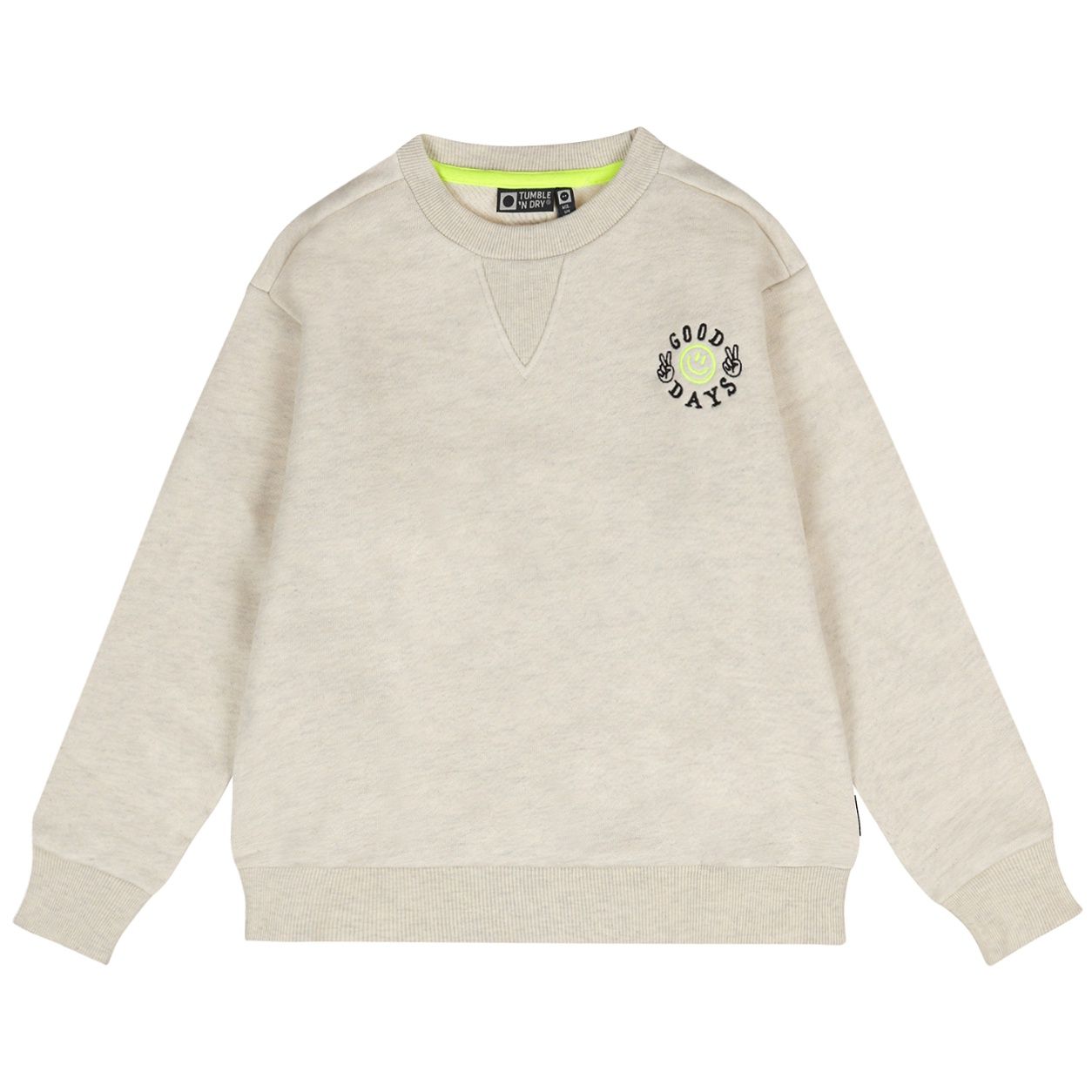 Tumble 'N Dry  Deck Sweatshirt off white melange