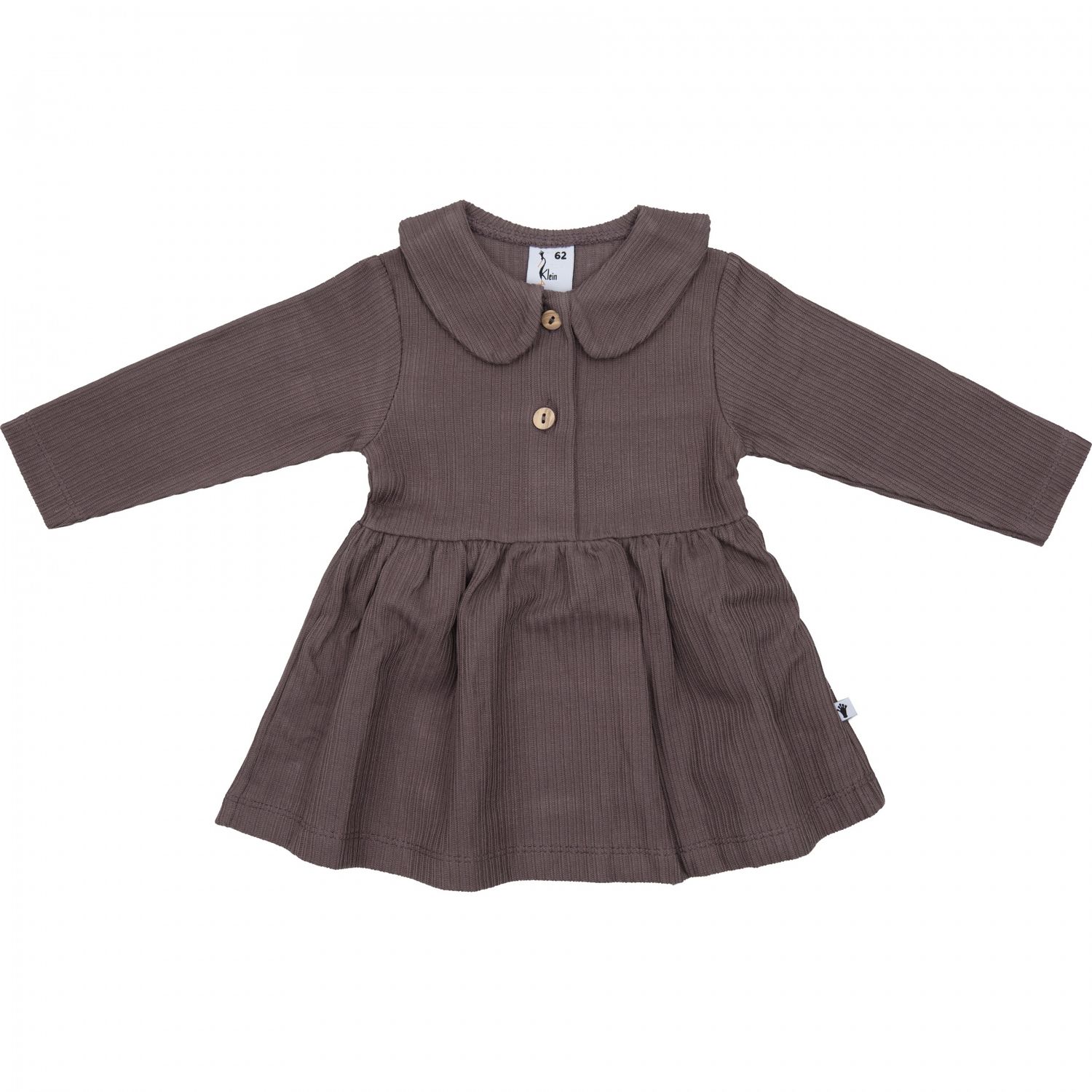 Klein Dress Collar Rib Purple