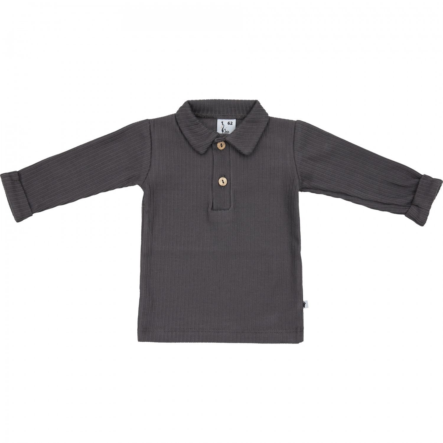 Klein Polo Shirt Rib Grey