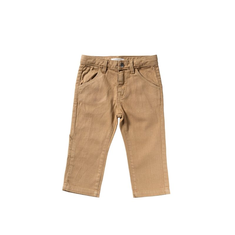 Your Wishes Stretch Twill | Worker Pants Chai