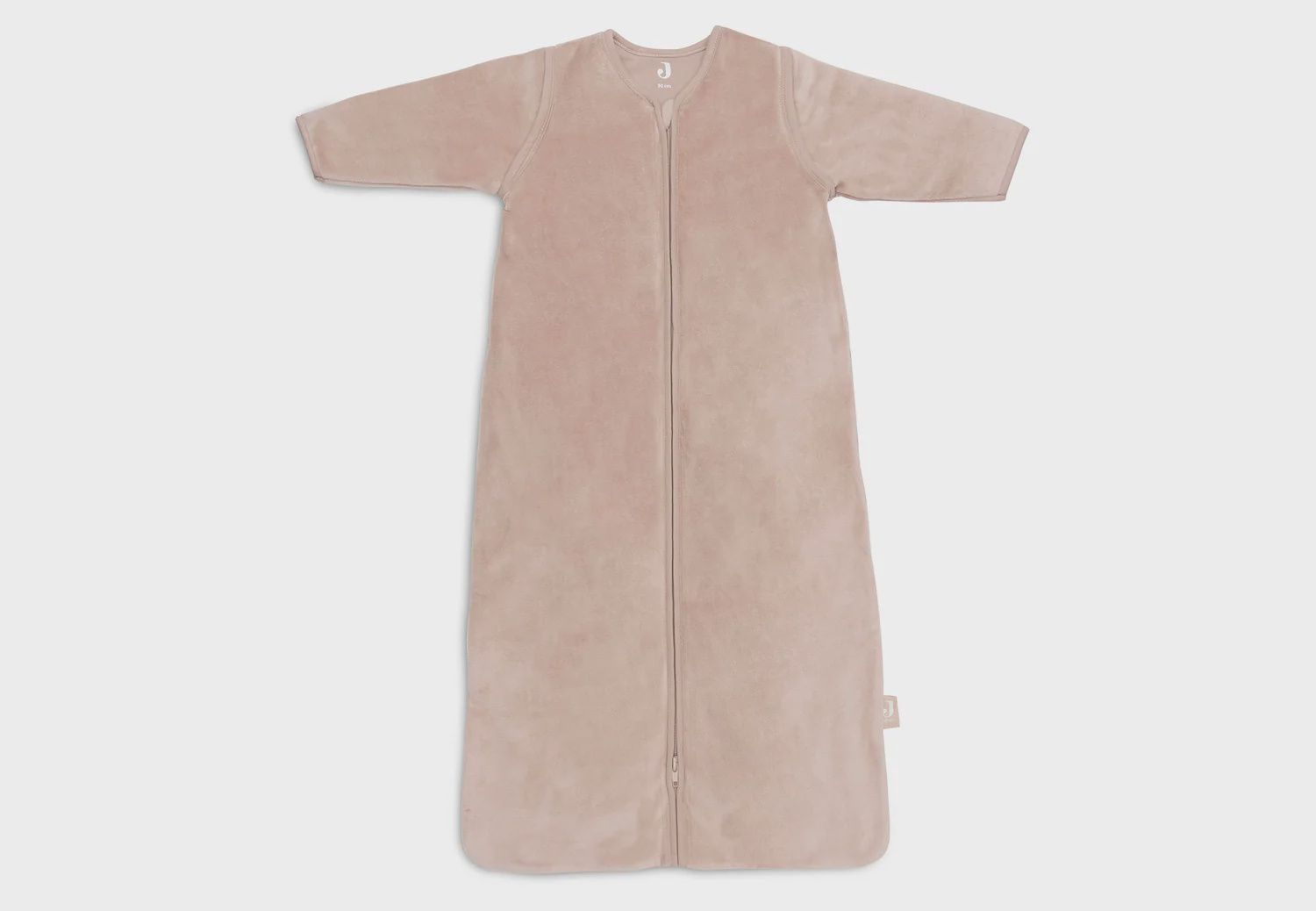 Jollein Baby Slaapzak met Afritsbare Mouw 110cm Velvet - Wild Rose