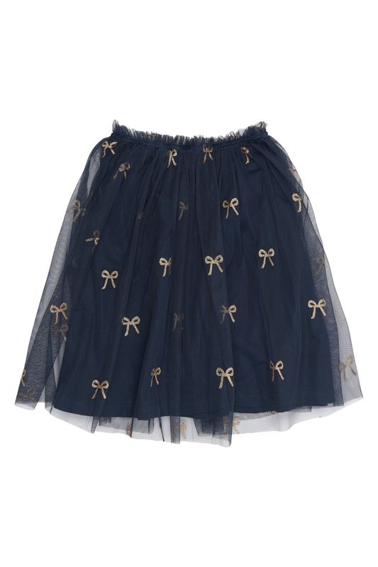 The New   Rudelle Skirt Navy Blazer AOP
