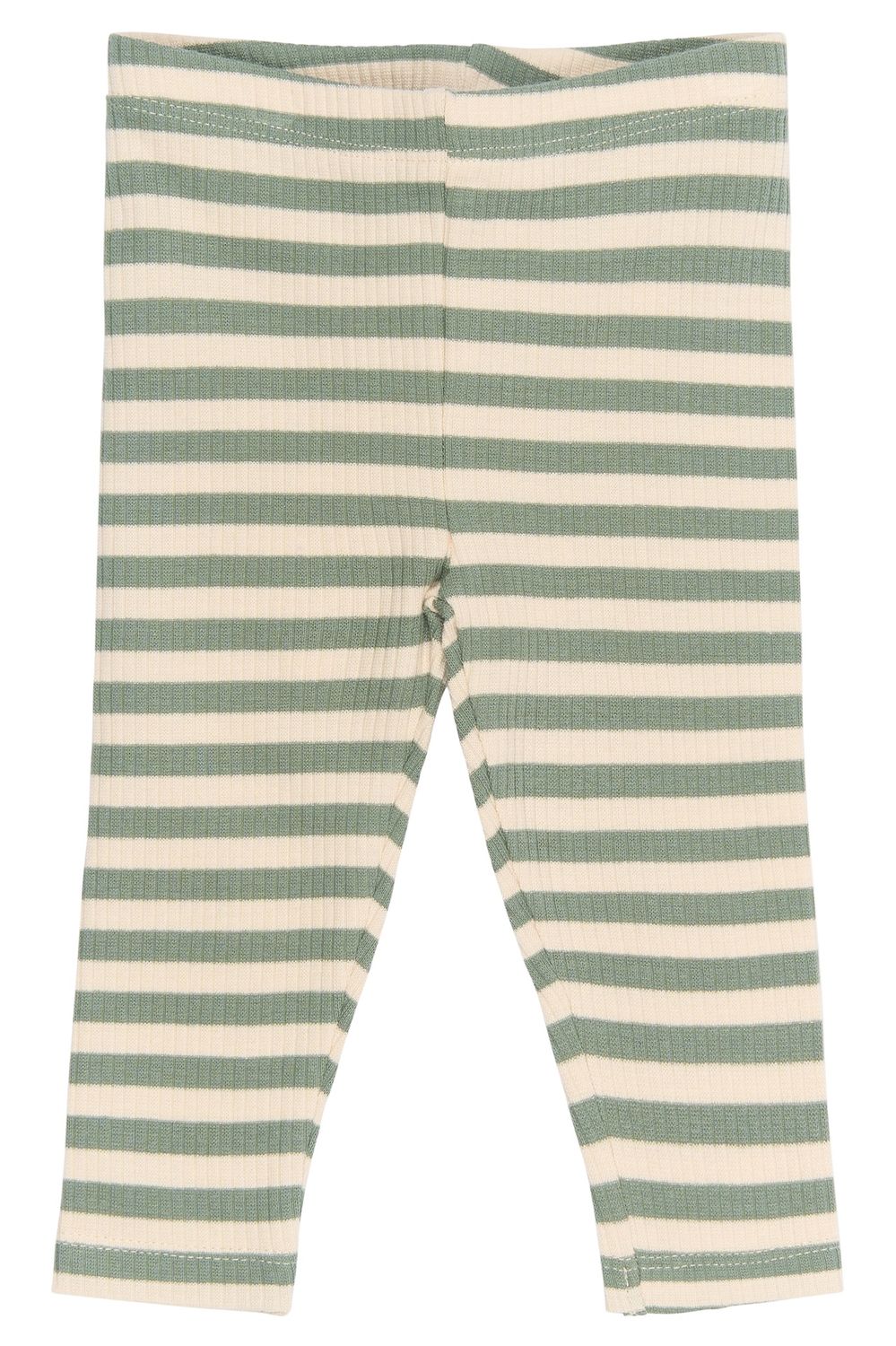 The New   Fro Rib Leggings Lily Pad Striped