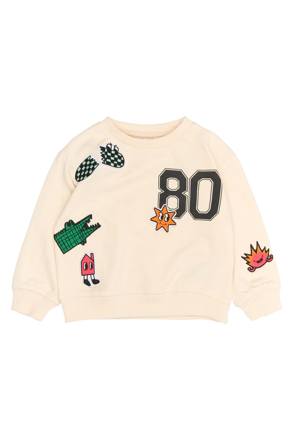 The New   Raymond OS Sweatshirt Gardenia